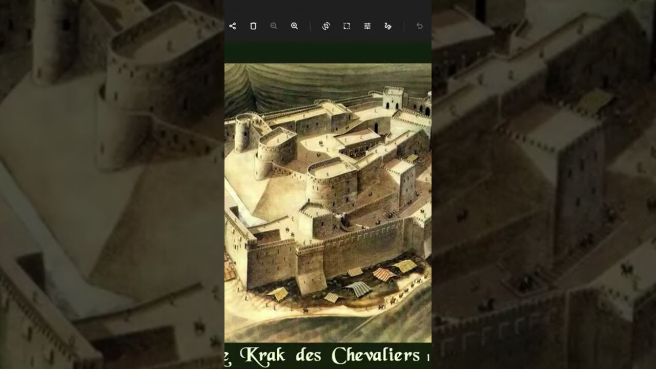 Le trasformazioni del Krak per mano dei Cavalieri Ospitalieri