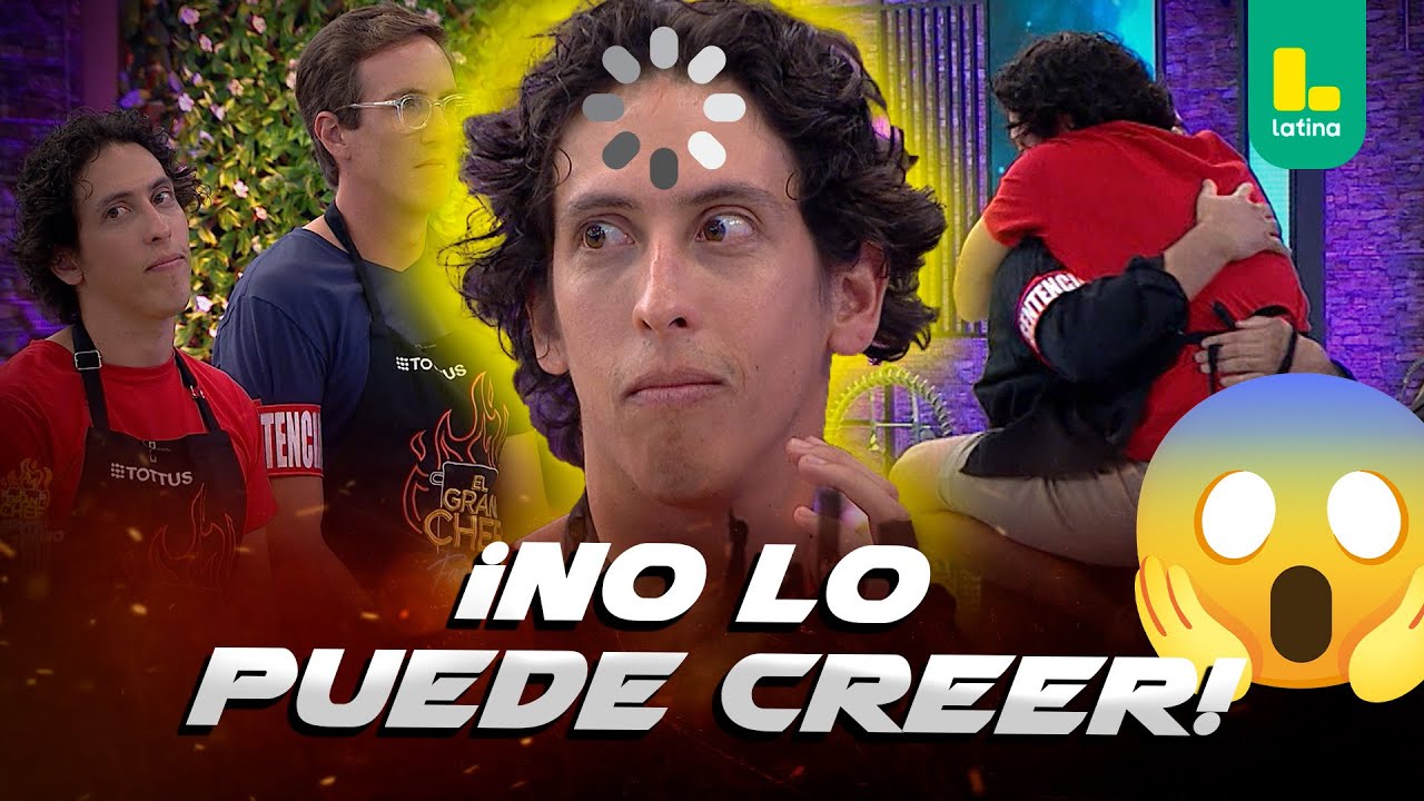 ¡Así reaccionó Mateo Garrido Lecca al salvarse con el mejor ceviche de pota! | El Gran Chef Famosos