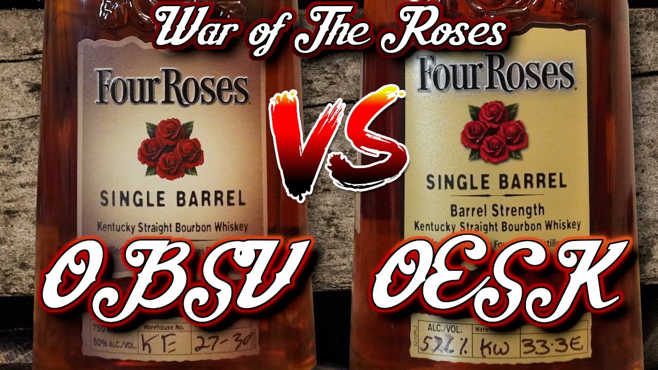 Four Roses Single Barrel Bourbon Battle OBSV vs. OESK