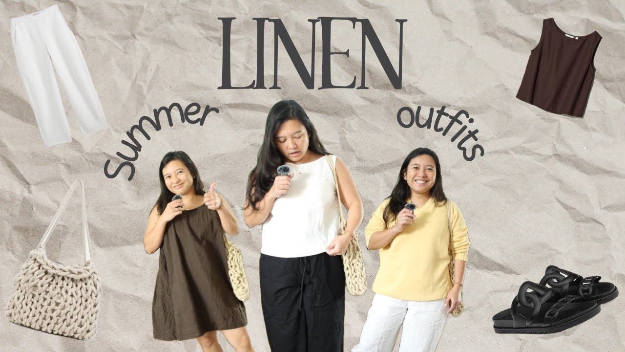 Summer's favorite material: Linen | Summer Linen Outfits ☀️