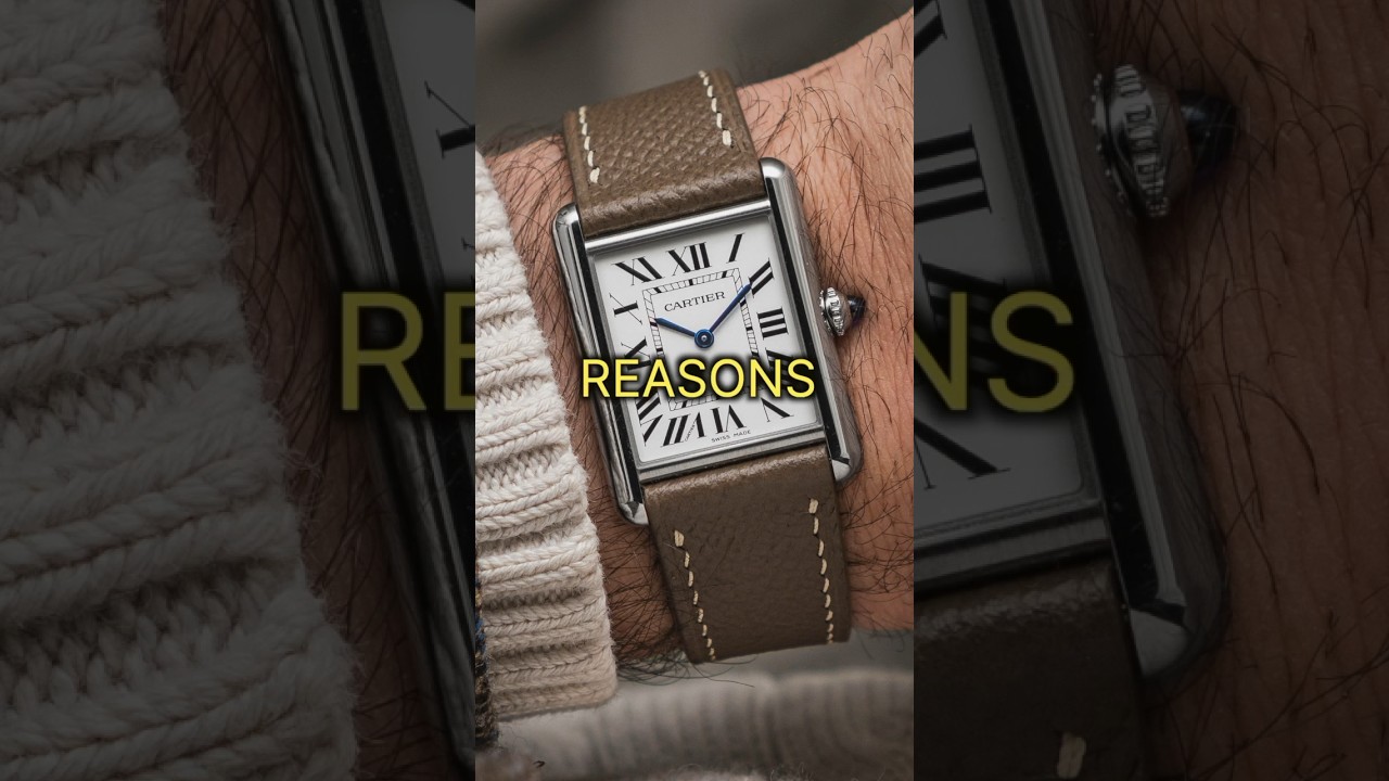 Buy the Cartier Tank. This is your sign. You need it. 