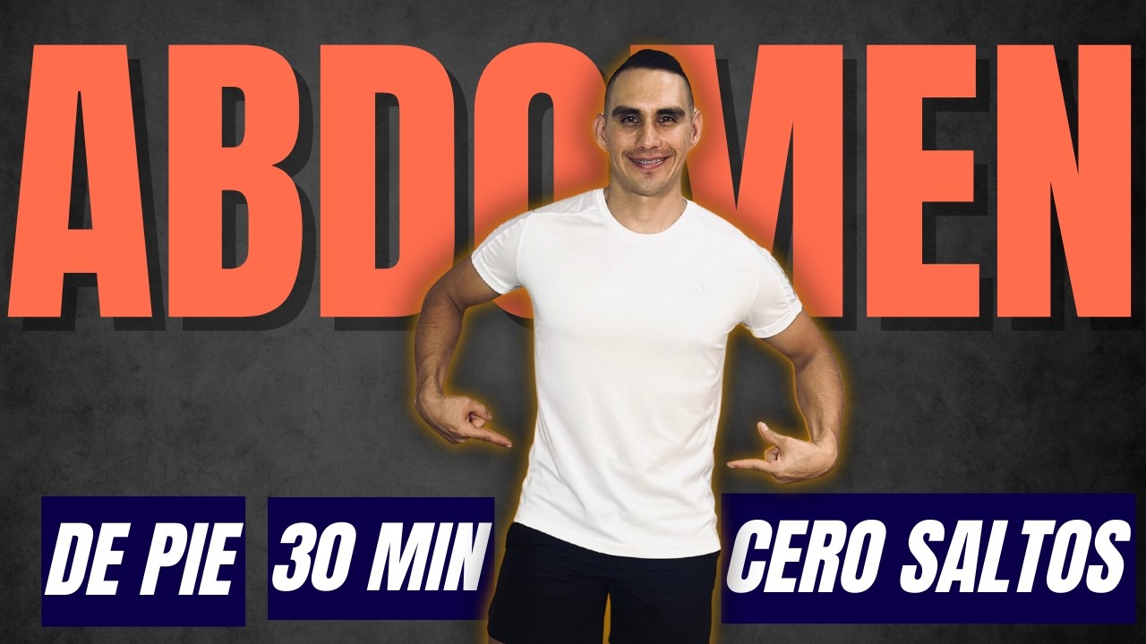RUTINA Para ABDOMEN BAJO Y CINTURA DELGADA⚡En Casa Todo De Pie Y SIN SALTOS (LOW IMPACT)