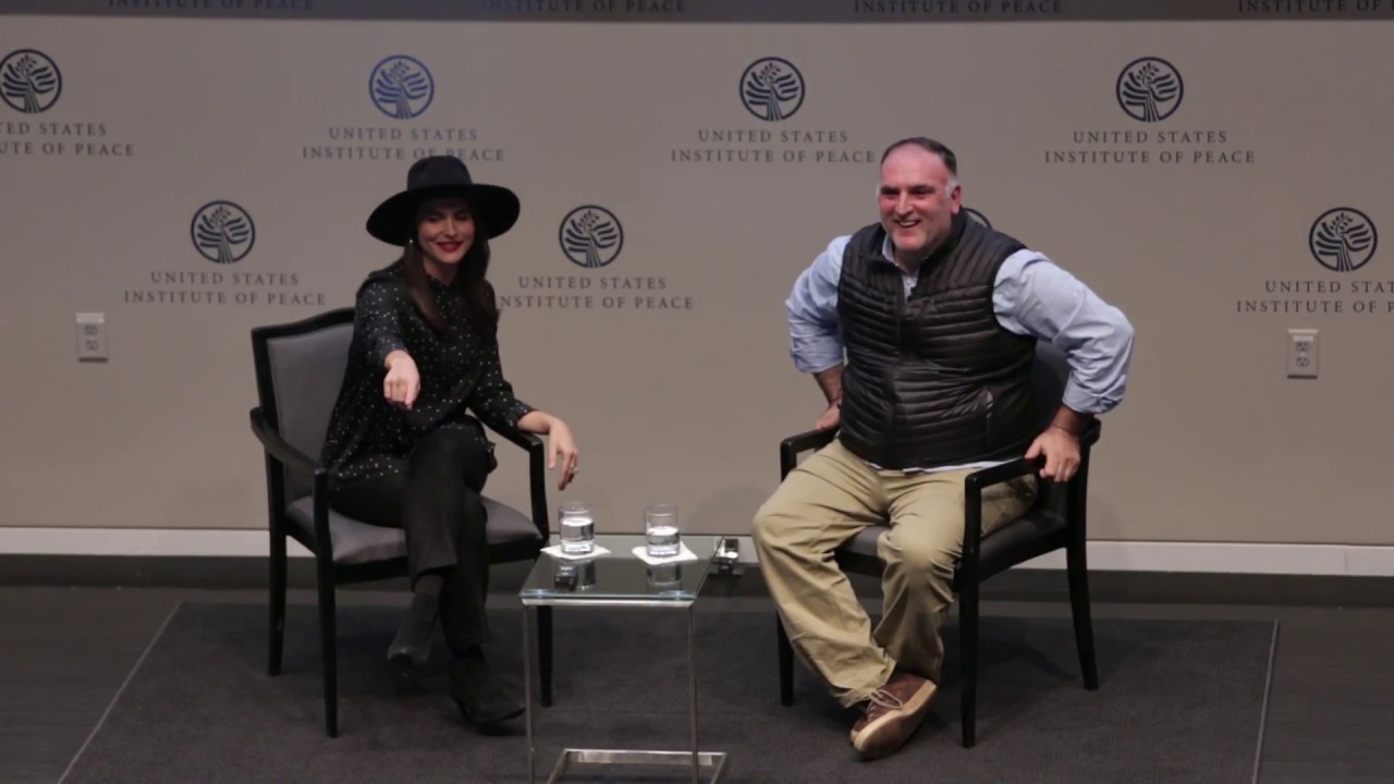 Jose Andres + Lilia Luciano at NEXUS USA Summit 2018