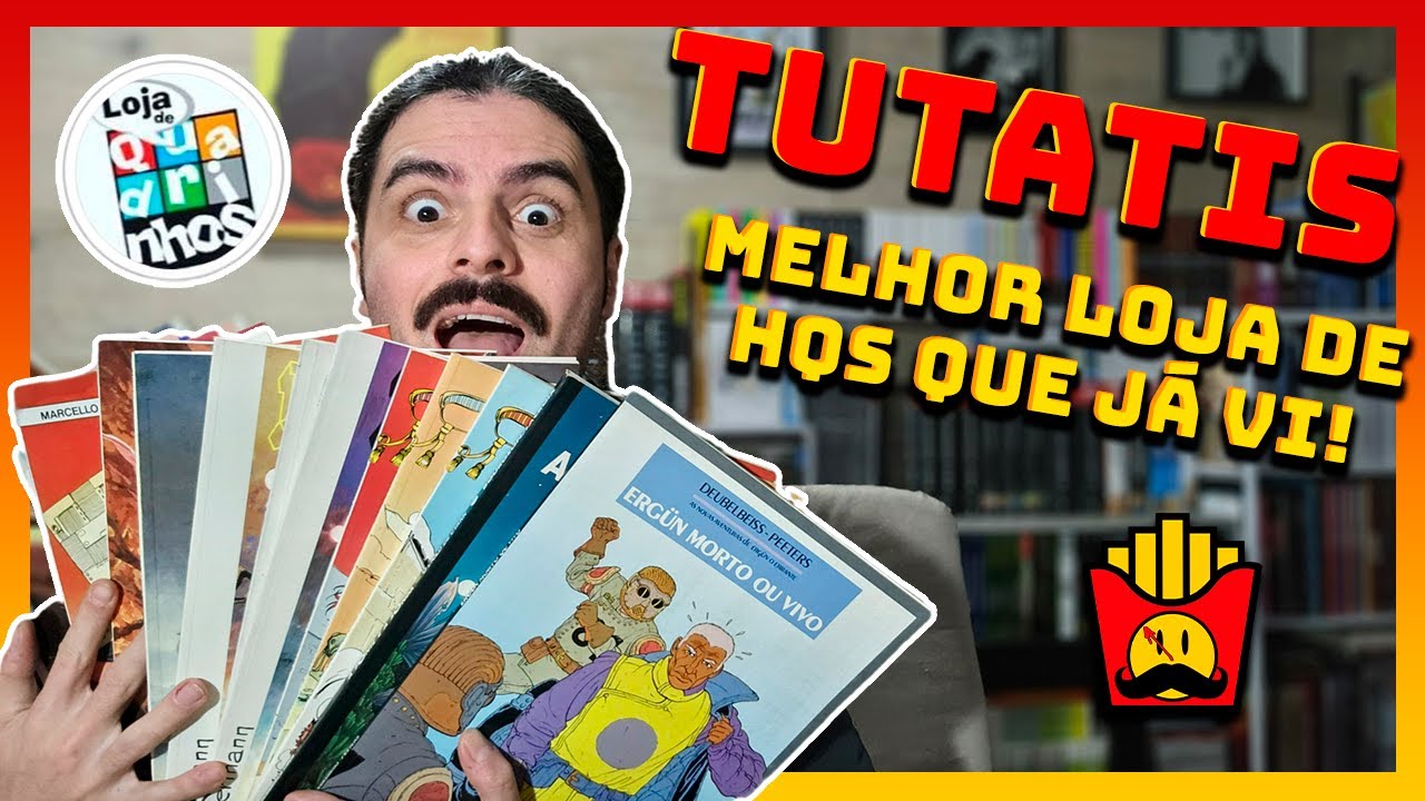 Por DENTRO da TUTATIS - o PARAÍSO dos QUADRINHOS em Porto Alegre!
