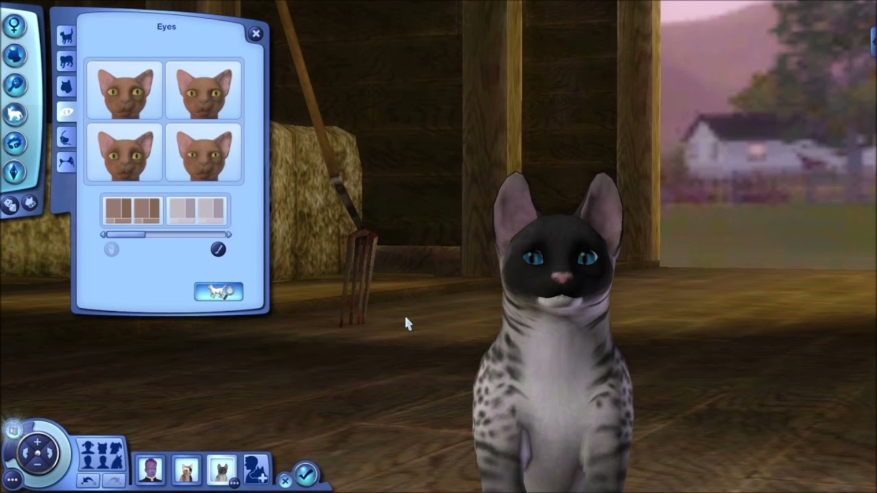 TheSims3: Warrior Cats Challenge Cast Creations #2 ~ Freckle and Leopard