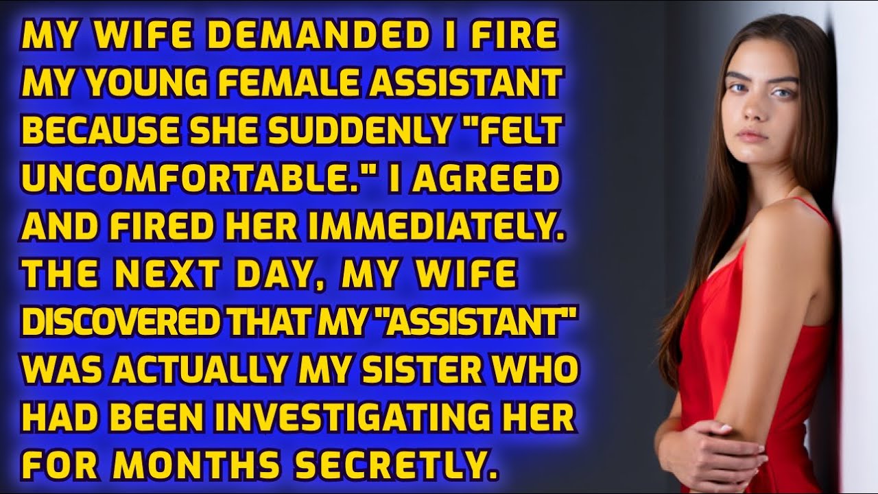 My Wife Demanded I Fire My Young Female Assistant Because She 