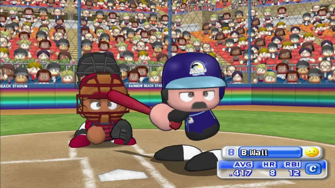 MLB Power Pros 2008: Long Island Waves vs Phillies (unedited)