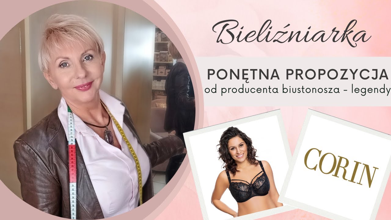 Gorrrrąca propozycja od Corin Lingerie - czarny biustonosz z paseczkami