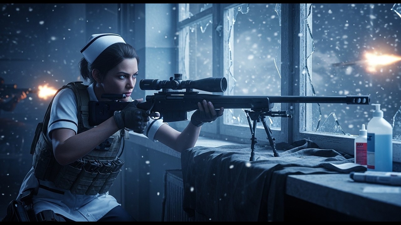 No One Suspected the Night Nurse Was a Sniper — Until Gunmen Stormed the Field Hospital