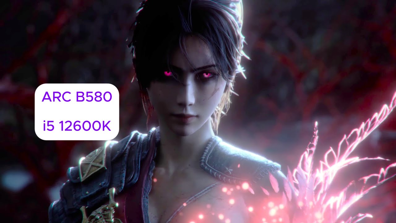 Wuchang Fallen Feathers on Intel ARC B580 with i5 12600K