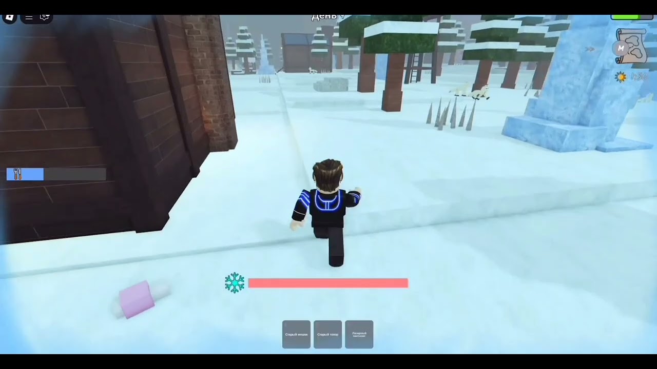 99 Ночей В Лесу Снежный Биом ROBLOX