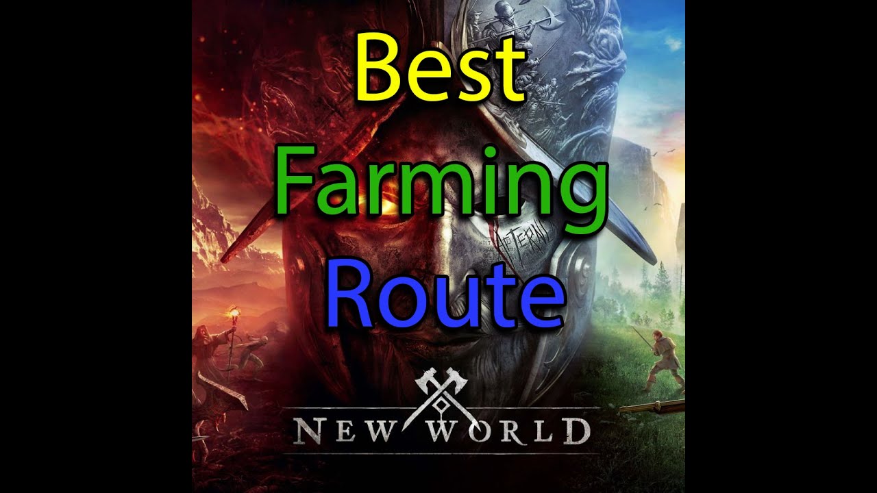 Best New World Farming Route - Bot Free Area