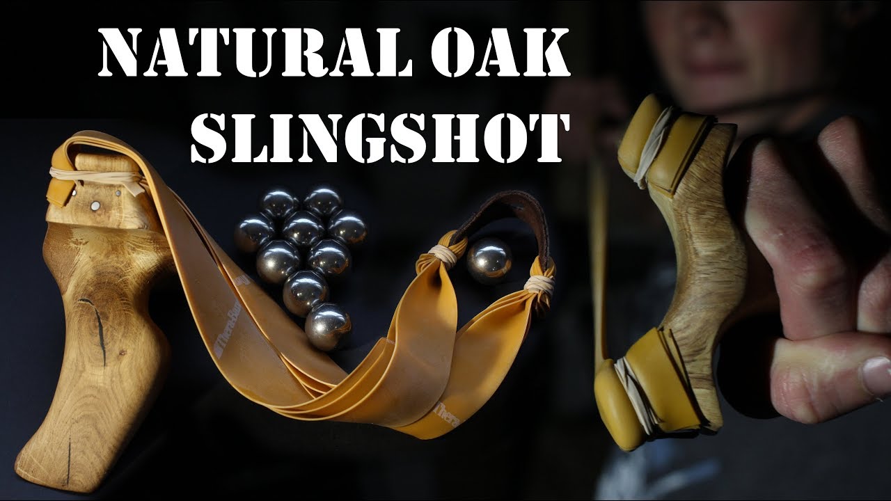 How To Carve A Natural Oak Slingshot