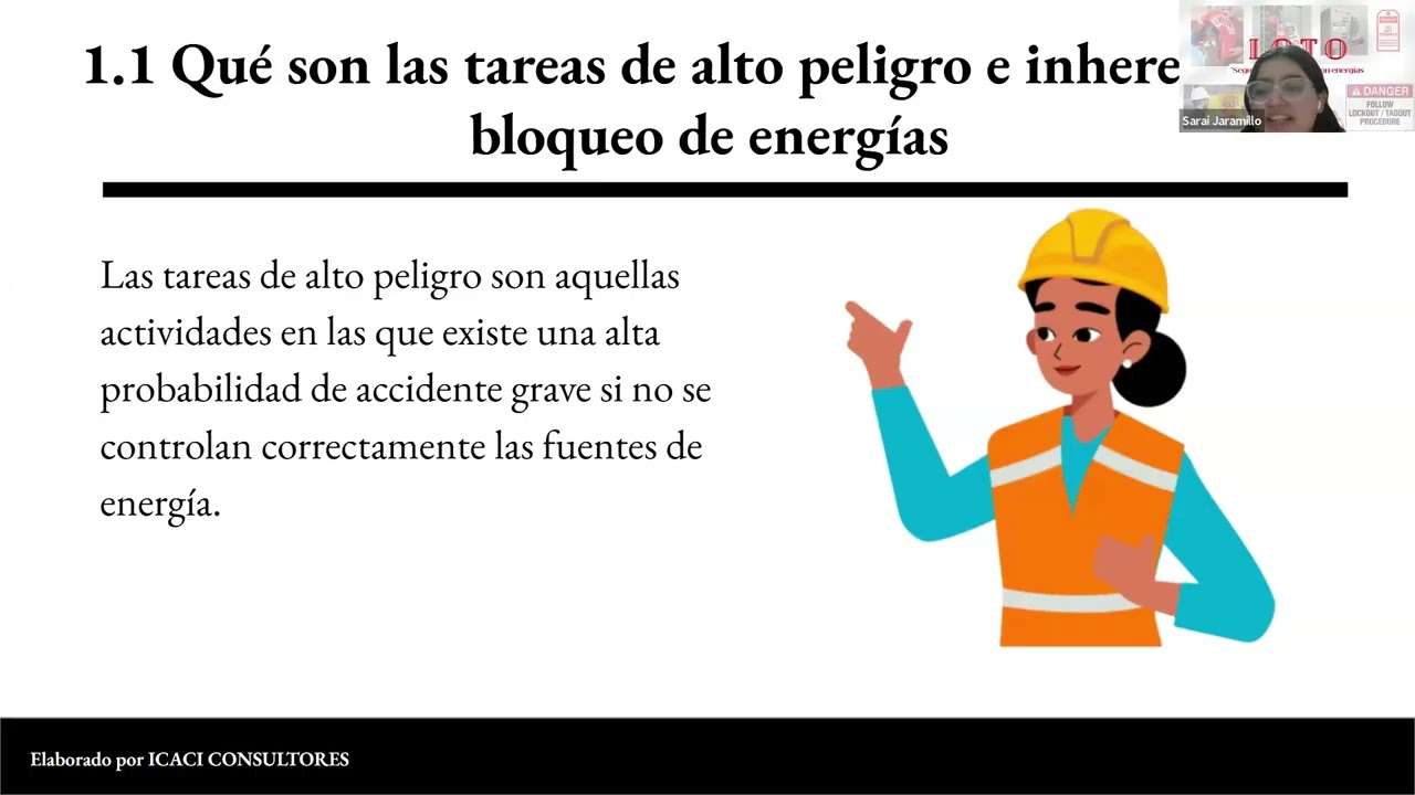 Sistema LOTO - Ing. Saraí