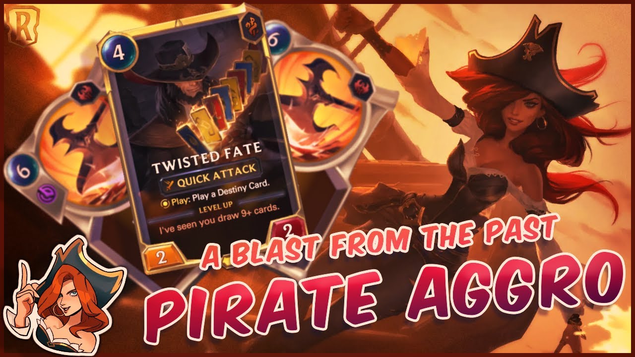 PIRATE AGGRO IS BACK!! A BLAST From The Past! - Legends of Runeterra Heart of The Huntress Expansion