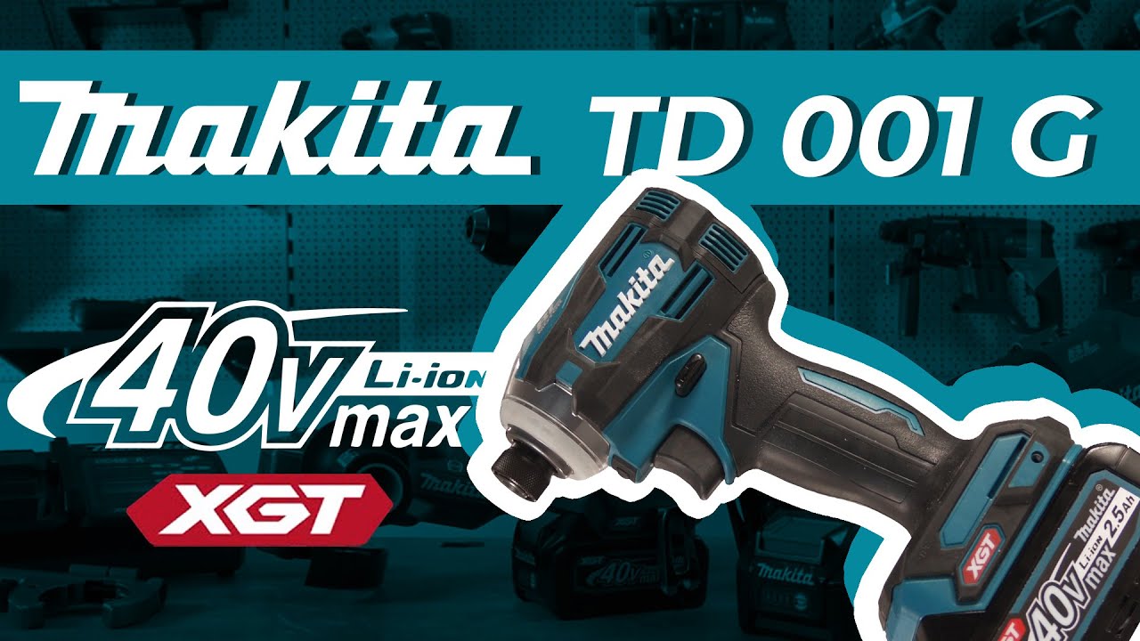 😱40V MAKITA DREHT AUF (2020)! AKKU SCHLAGSCHRAUBER TD001 G im TEST | Review, Infos | #makita