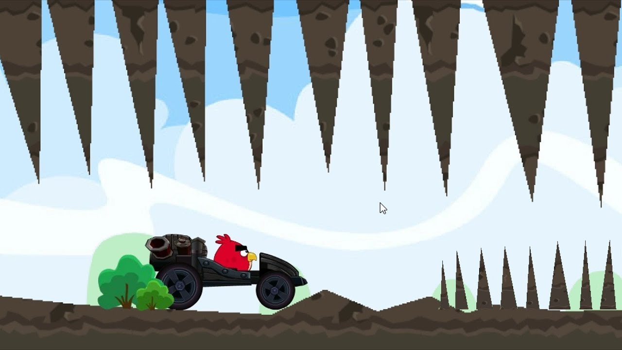 Angry Birds Cross Country - RACING HIGH SPEED WITH BLACK CAR GRAND PRIX ALL LEVEL!