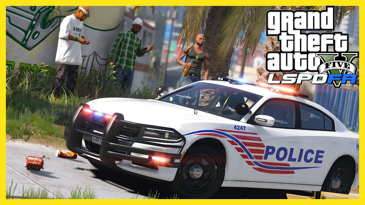 Gang Unit Patrol in GTA 5 4K