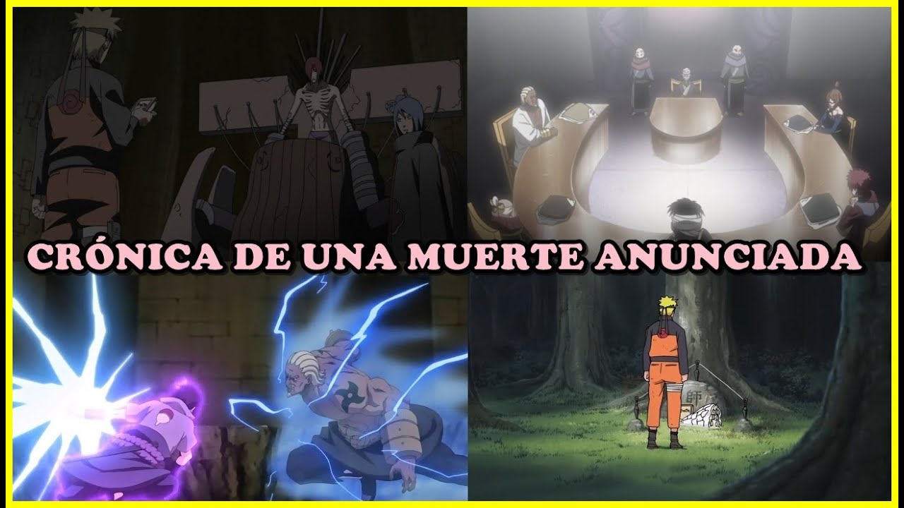 NARUTO MURIO ANTES DE LA GUERRA NINJA