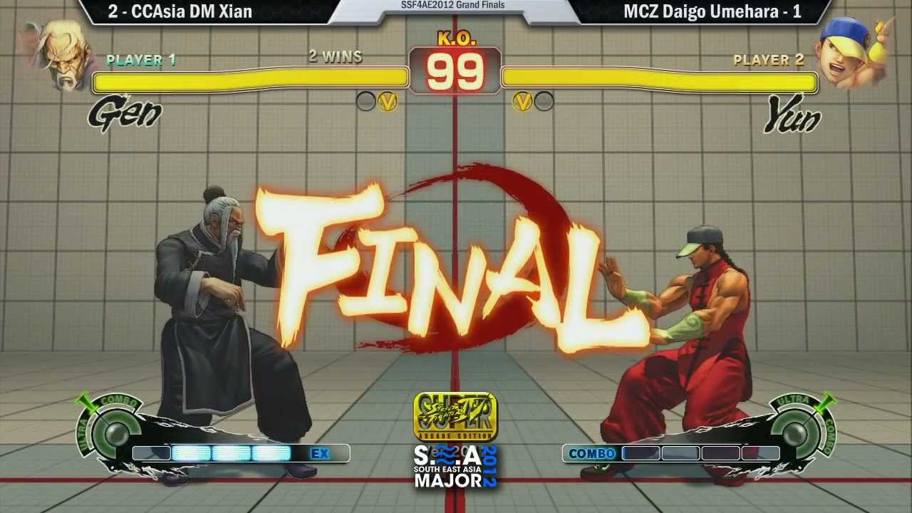 Team Madcatz Daigo (Yun) vs DM | Cross Counter Asia Xian (Gen) FT7 - SEA Major Grand Finals pt 1