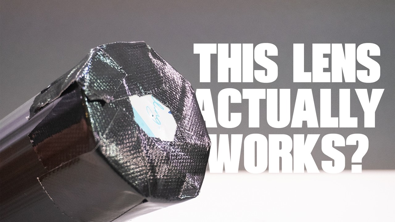 I 3D Printed a Working Camera Lens