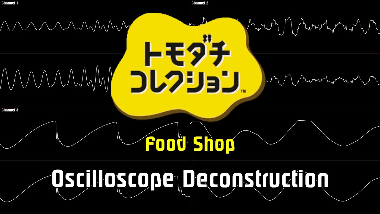 Tomodachi Collection - Food Shop [Oscilloscope Deconstruction]
