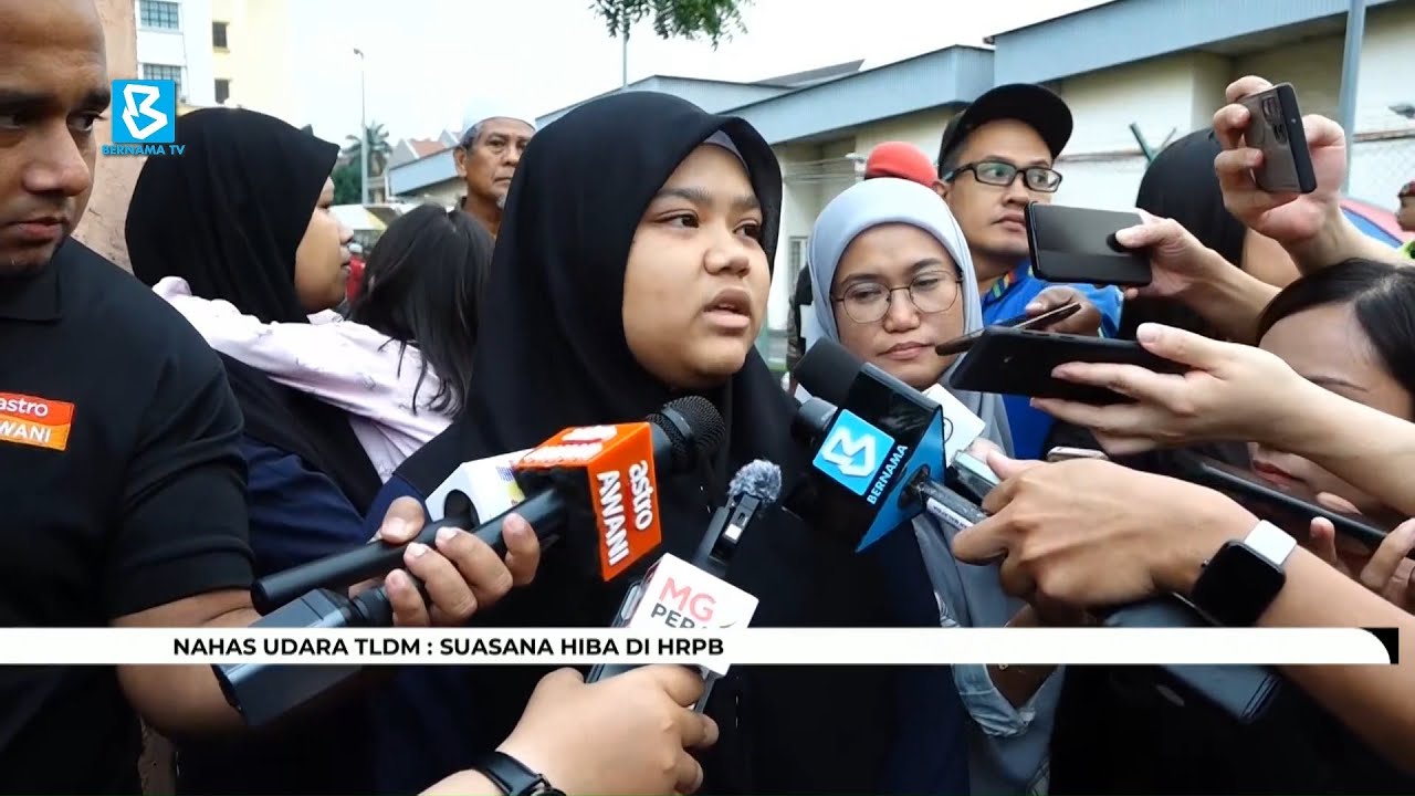 Nahas Udara TLDM : Suasana hiba di HRPB