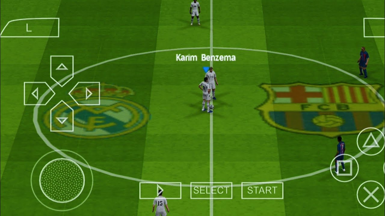 PES 2023 PPSSPP | Real Madrid vs Barcelona