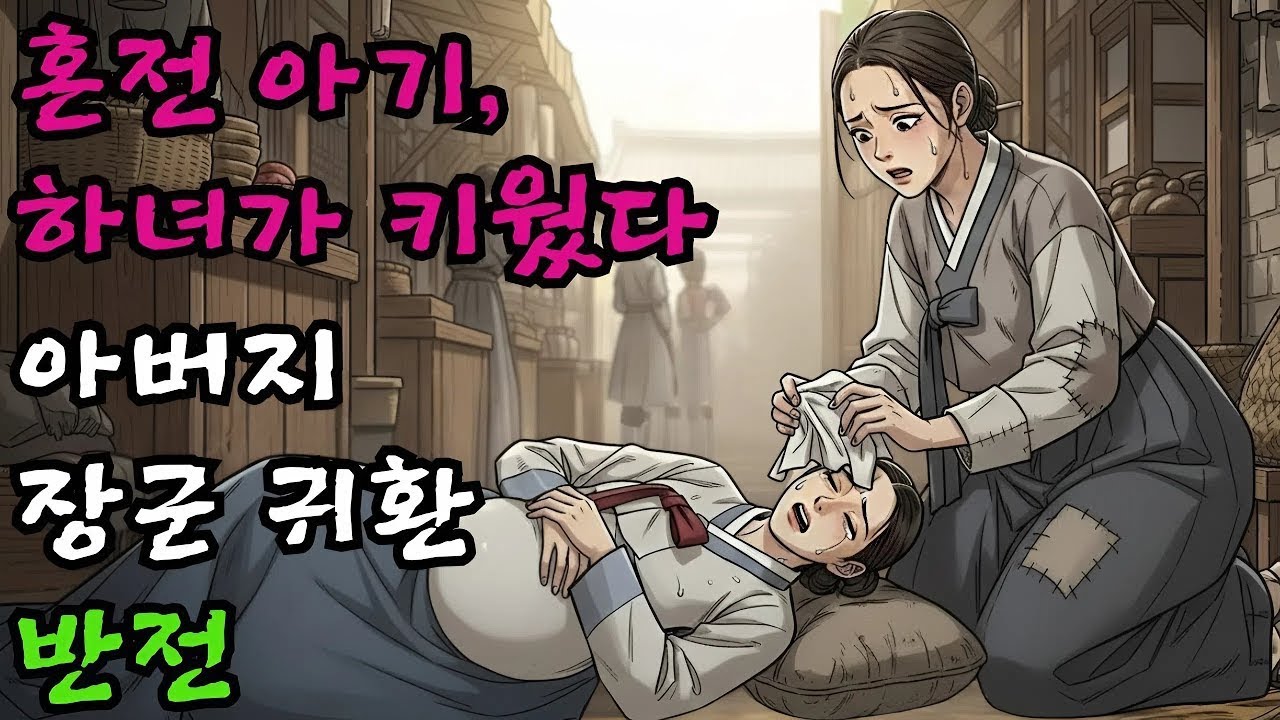 혼전임신 아기 몰래 키운 하녀, 장군 된 아버지가 찾아오다 | 야담 민담 전설 옛날이야기