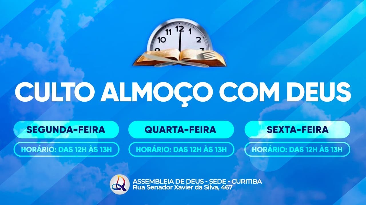 Culto Almoço com Deus (28/01/2026)