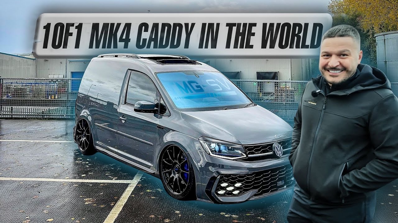 1 из 1 RSQ3 Hybrid Caddy | Первый в мире панорамный люк MK4 | Пневмоподвеска x | Caddy, который п...