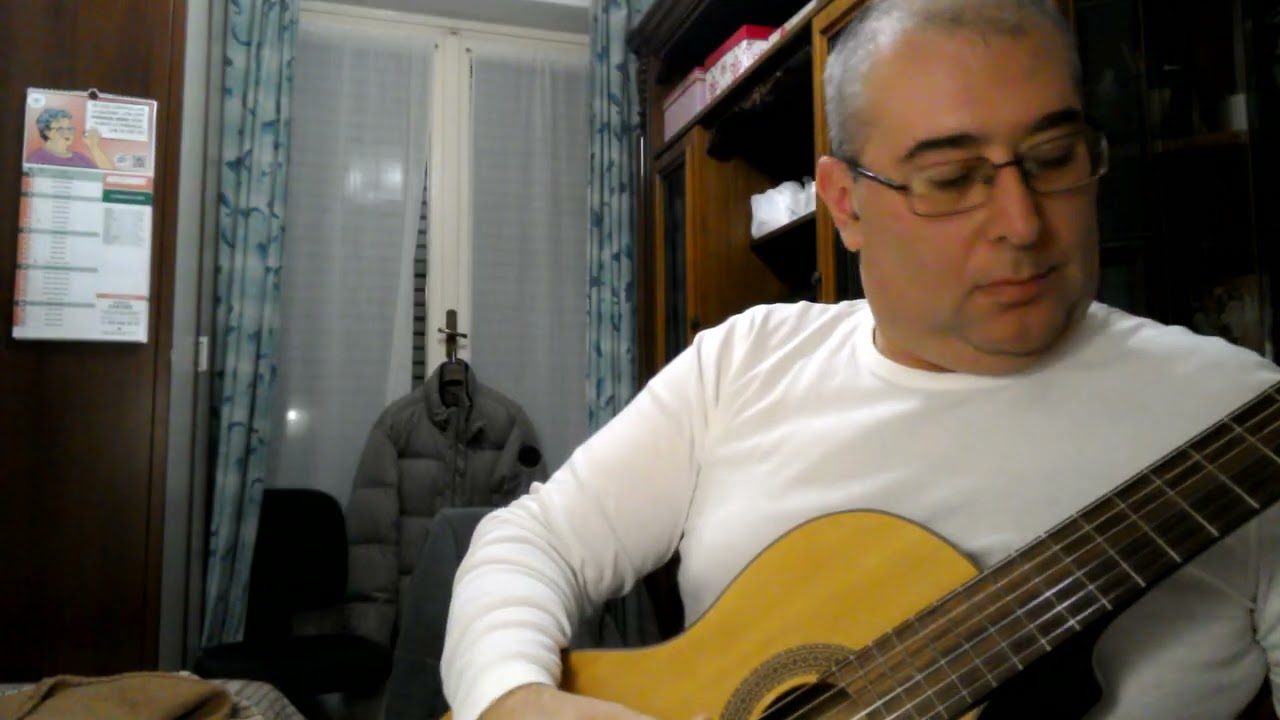 Se sapessi come fai L Tenco Solo Guitar,Cover Arranged by J Magno