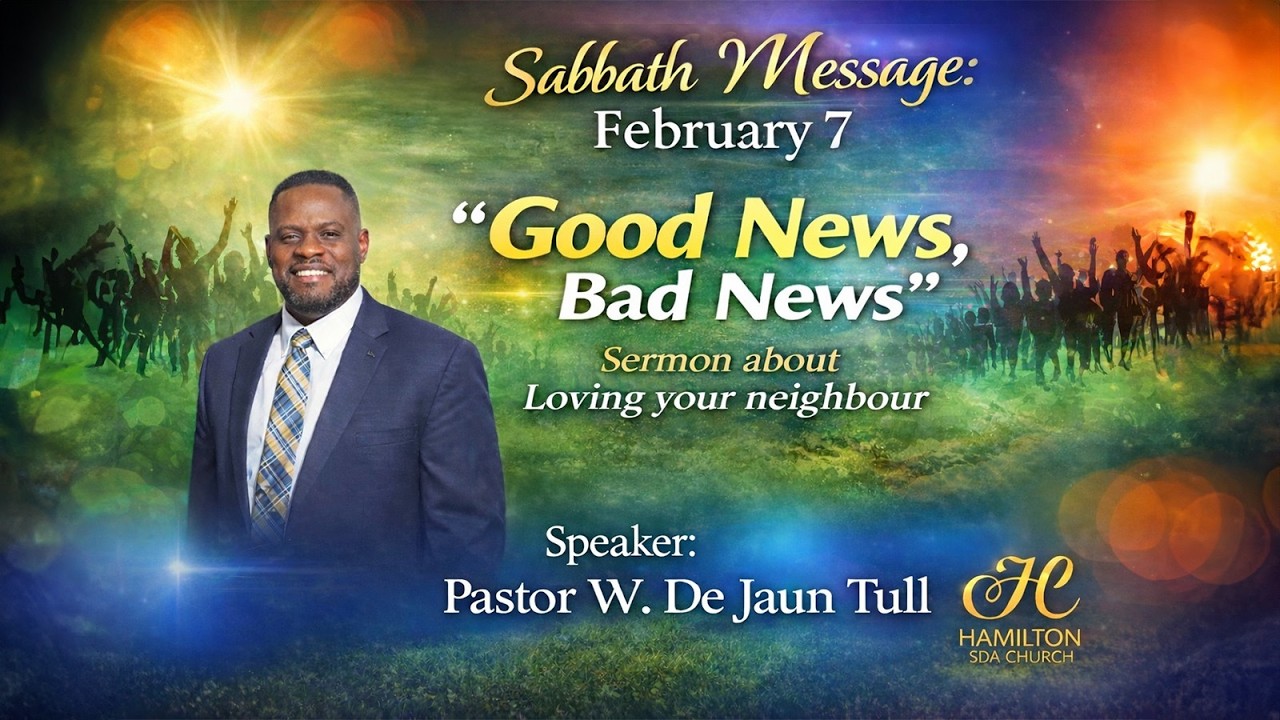 07/Feb/2026 - Hamilton Worship | Pastor W. DeJaun Tull l |  'Good News, Bad News'