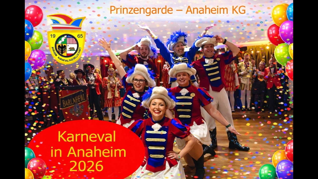 Prinzengarde – Anaheim Karnevalsgesellschaft  – Karneval in the Wild West 2026