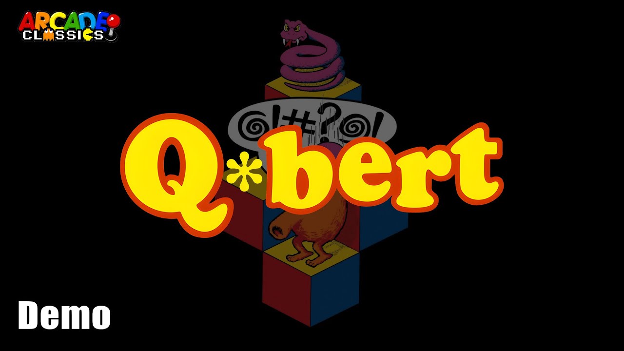 Let's Play Q*bert | Demo | Arcade
