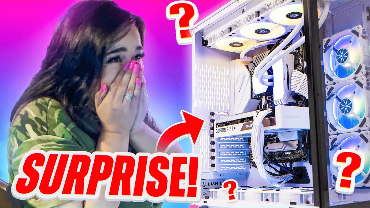 Surprising my Twitch Mod with her Dream Gaming PC Setup