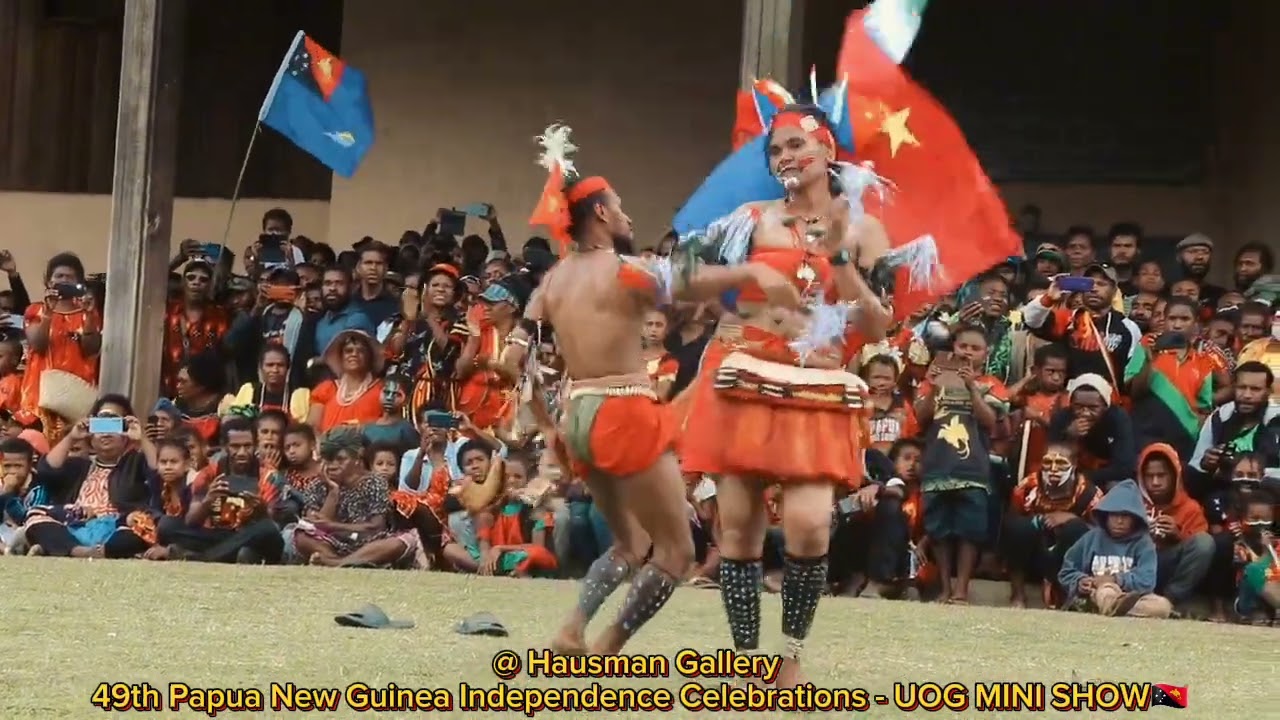 2024 University of Goroka Mini Cultural Show celebrating 49th Papua New Guinea Independence Day. 🇵🇬