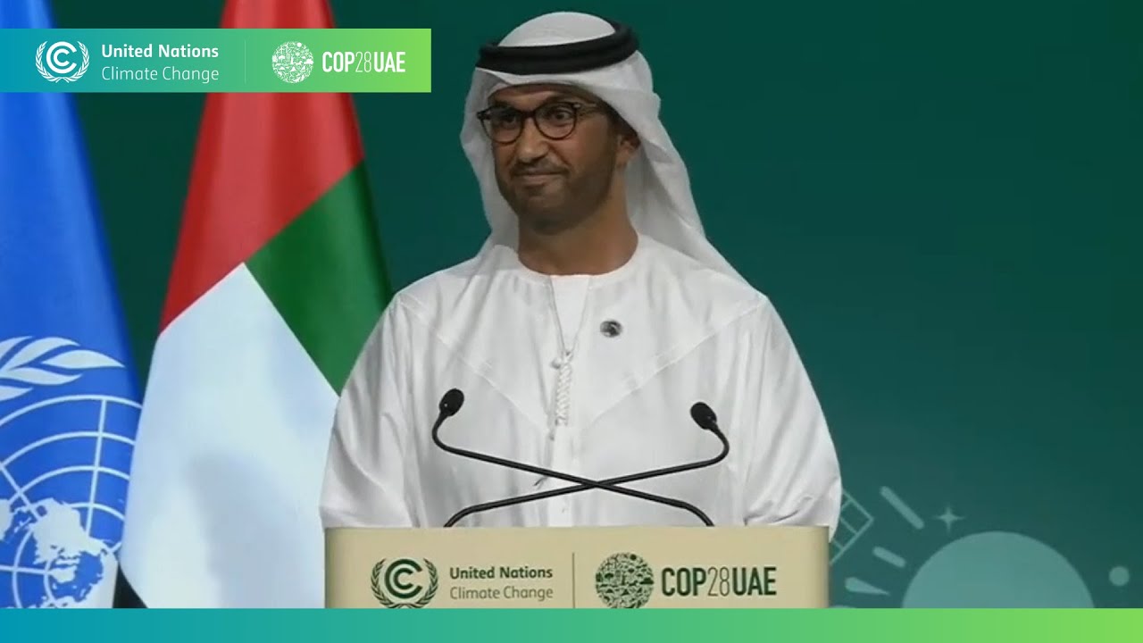 COP28 President Sultan Al Jaber Opening Speech at the UN Climate Change Conference | #COP28