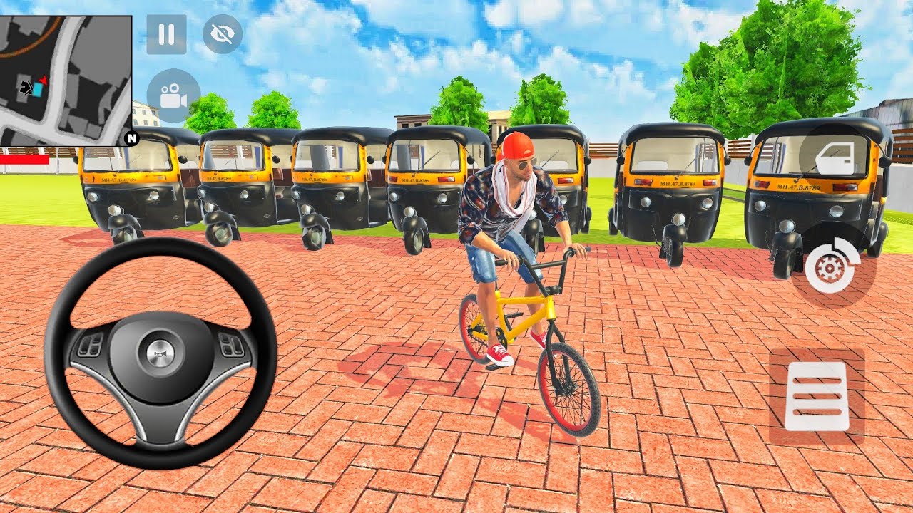 Indian Theft Auto 💥 Simulator 😱 Franklin Order 7️⃣ Auto tampu From Showroom 🤩 IN Game 2026