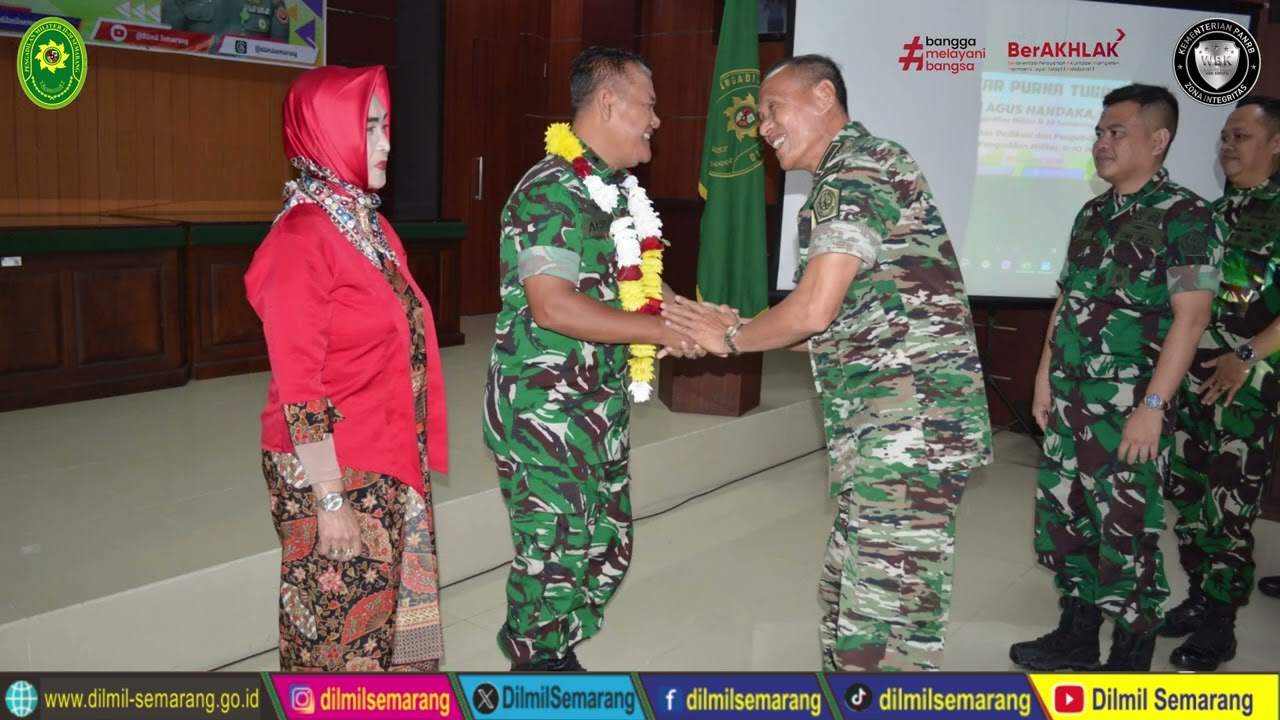 Pengantar Purna Tugas dan Tradisi Korps Purna Bhakti Panitera Pengadilan Militer II-10 Semarang