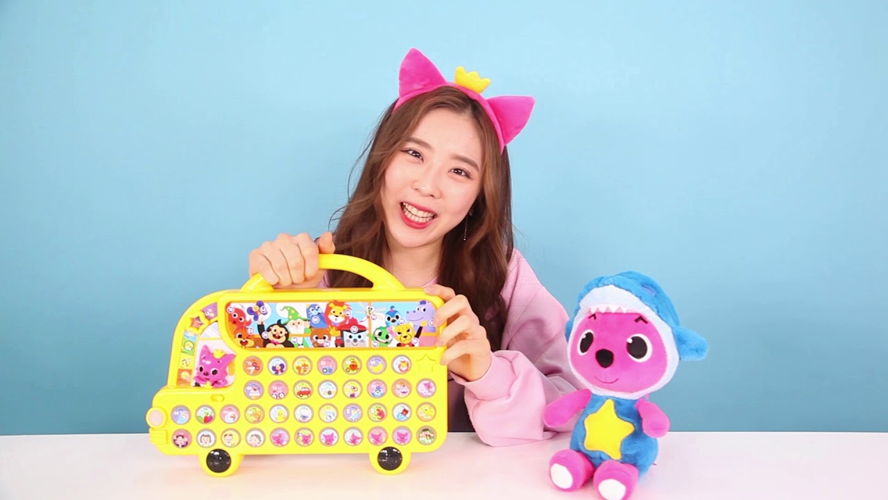 핑크퐁 한글버스 | 노래, 놀이로 시작하는 첫 한글 | 핑크퐁스토어