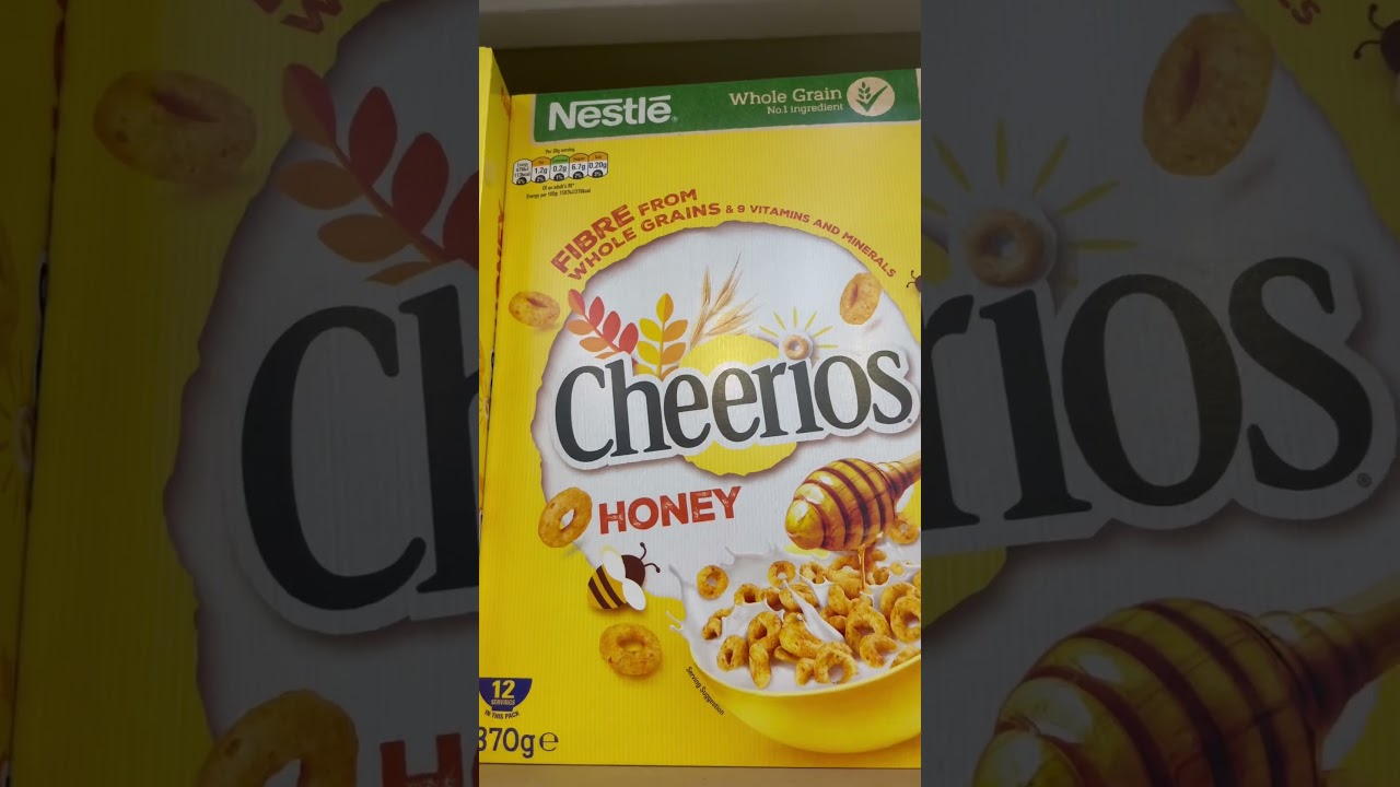 Nestle cheerios honey#breakfast #shortvideo #youtubeshorts #share #fypシ #shorts #ytshorts