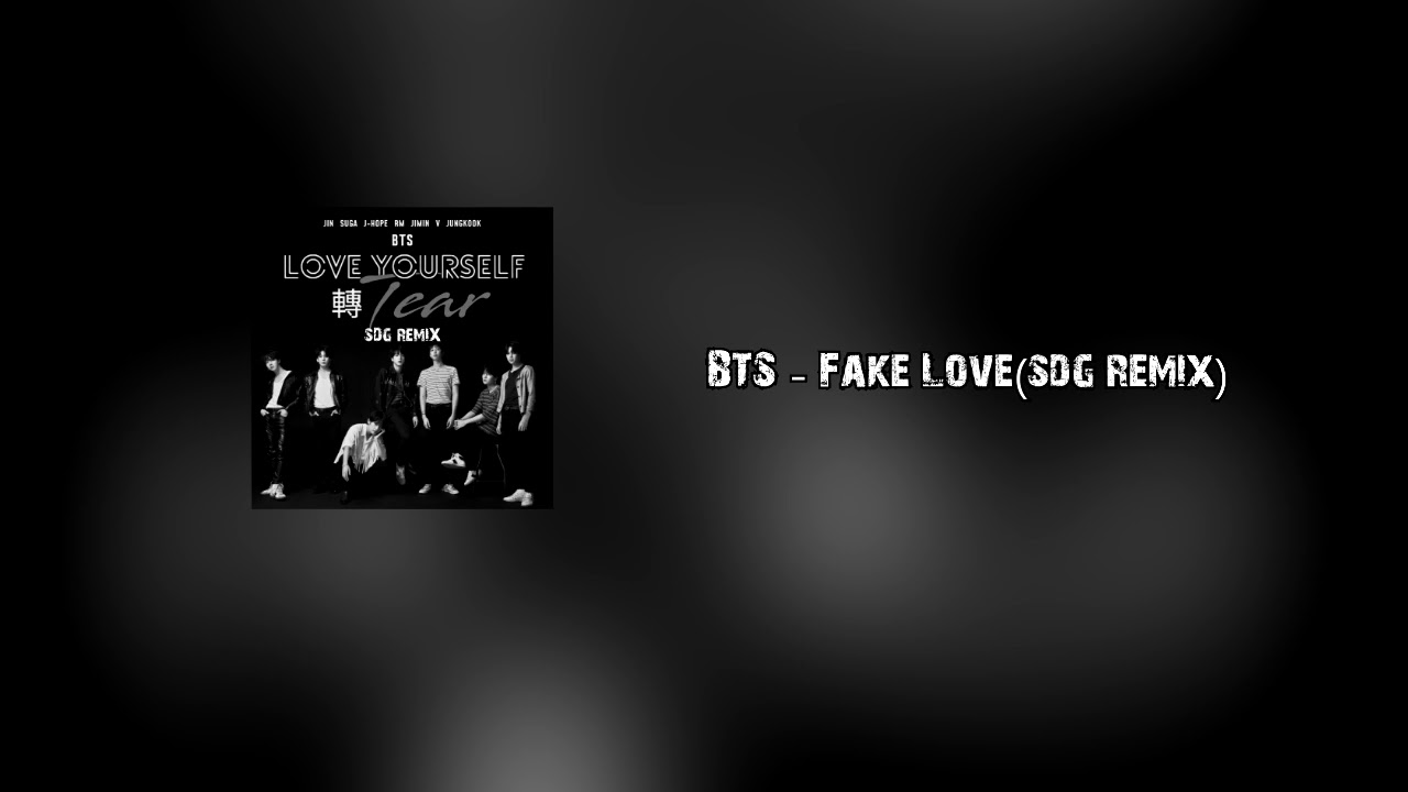 BTS - Fake Love (SDG Remix)