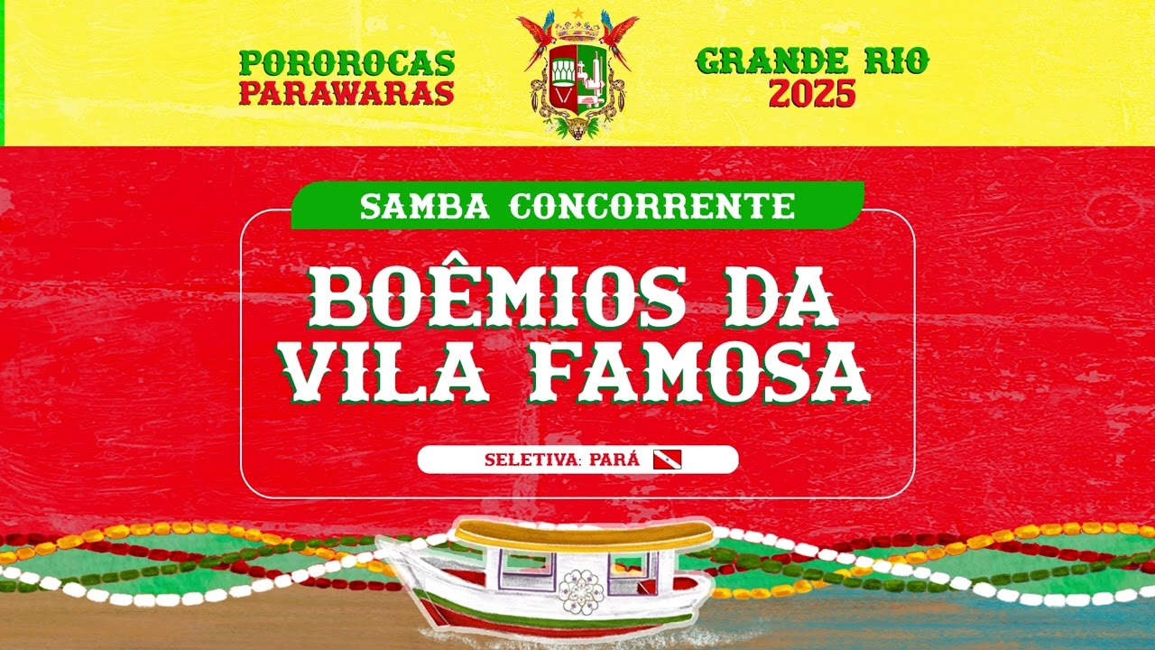 Grande Rio 2025 | Seletiva Paraense | Boêmios da Vila Famosa (samba concorrente)