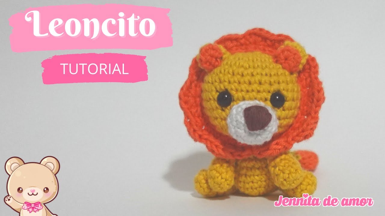 LEONCITO Llavero Amigurumi Tutorial