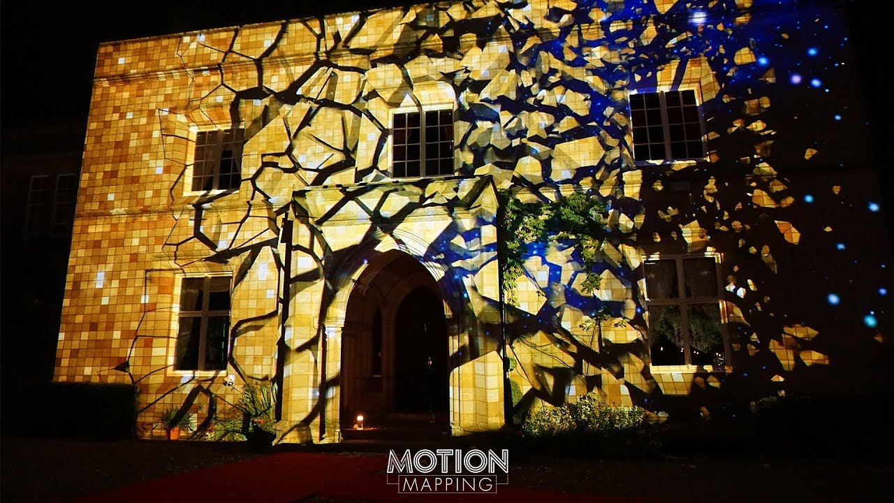 Wedding & Event Projection Mapping with Fireworks