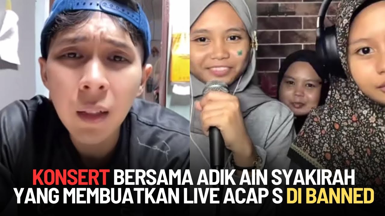 KONSERT NURAIN MEMBUATKAN LIVE ACAP S DI BANNED | 03.02.2024