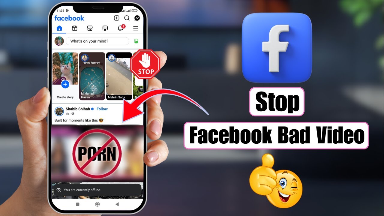 Как остановить нежелательные видео на Facebook | Блокировка контента 18+ на Facebook