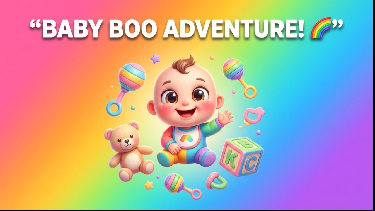 “Mini Adventures with Baby Boo 🌟 | Fun Learning Kids Song”