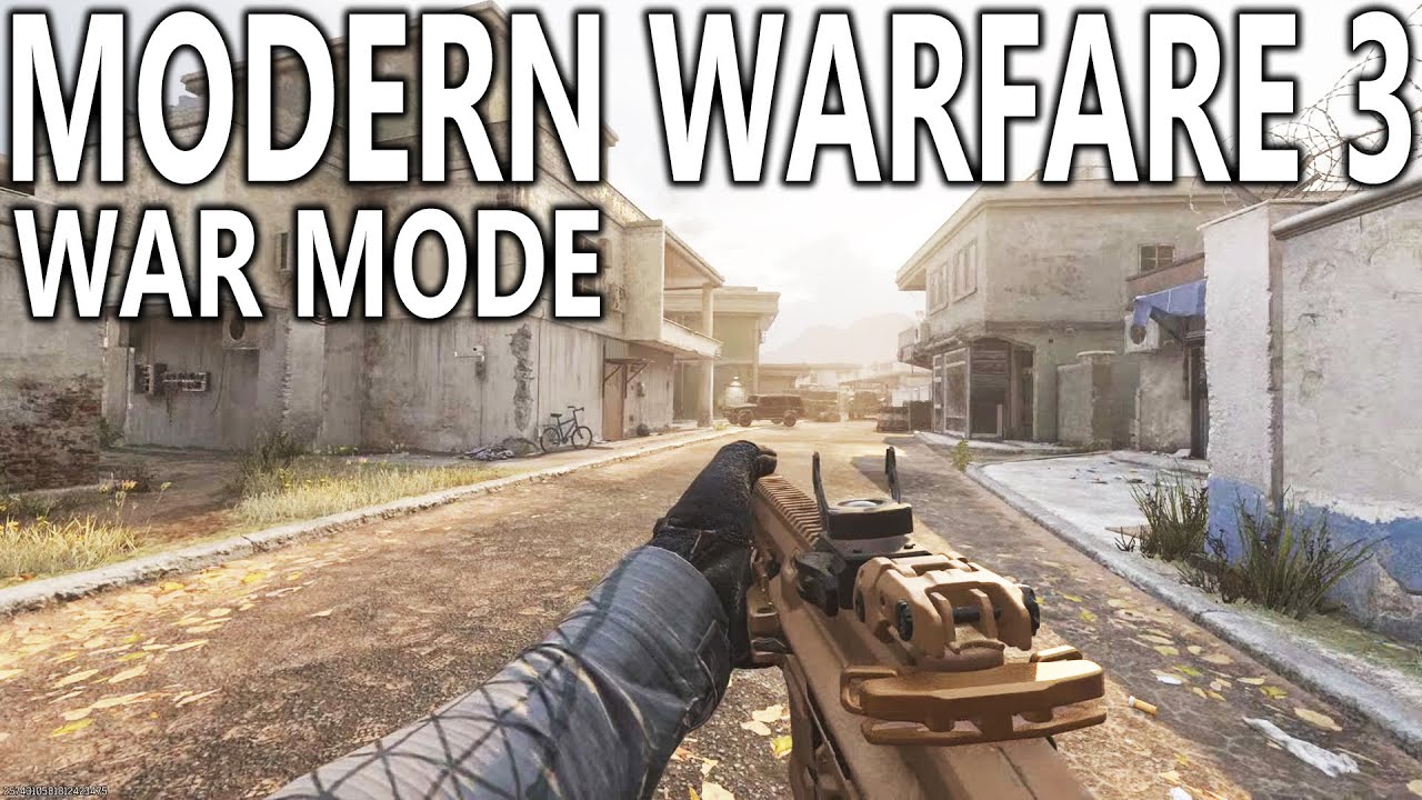 Call of Duty Modern Warfare 3 War Mode (Attack) on 300 Ping | PS5